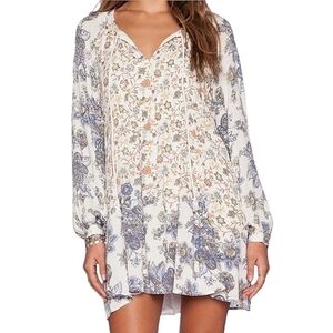 Free People Floral Tunic Dress